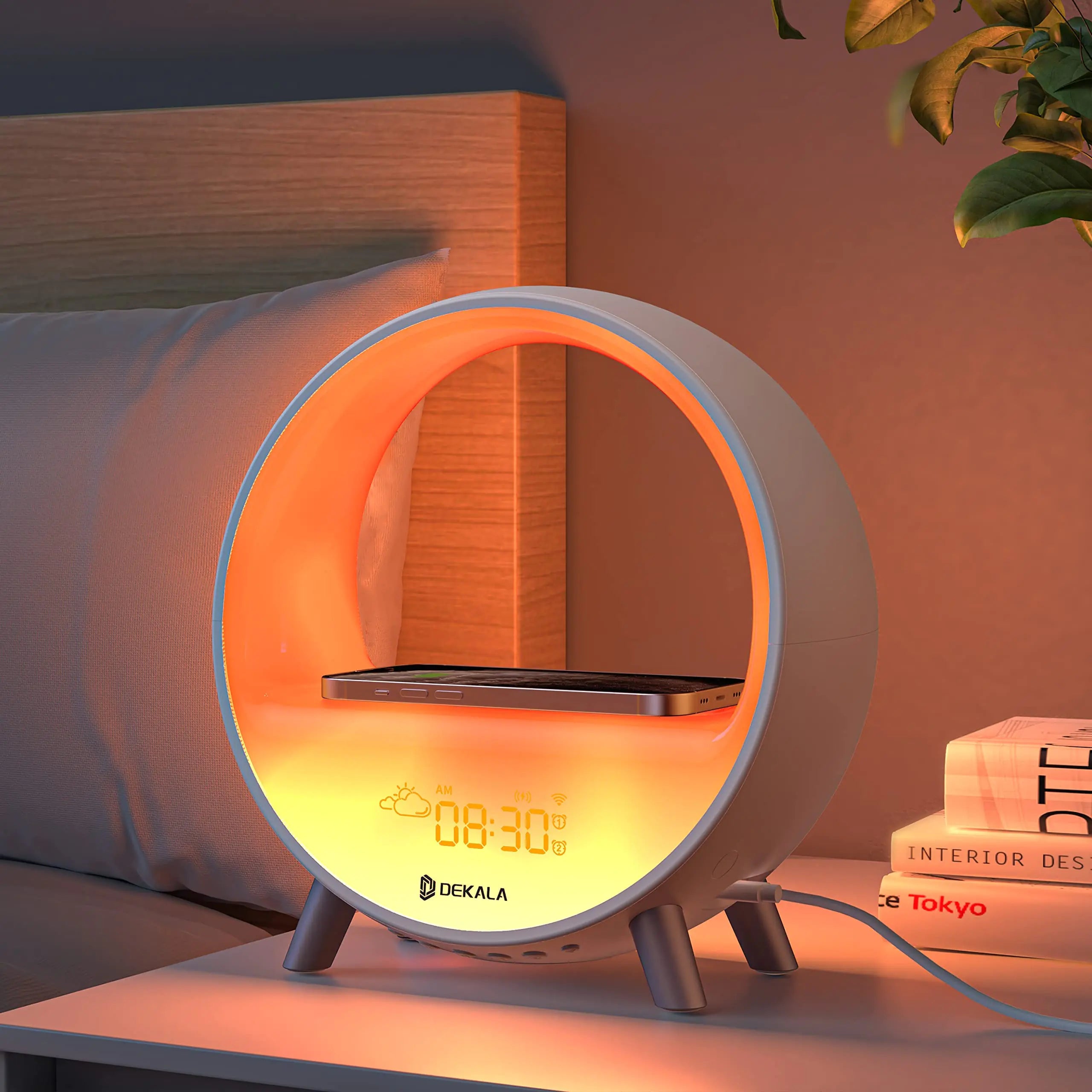 Dekala Smart Sleep System with Sunrise & Wireless Fast Charging Pad